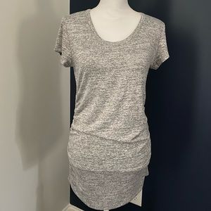 Grey Knit Maternity Tunic